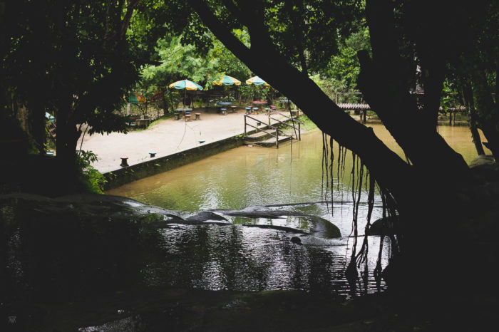 abandoned attraction park in Laos taken by Milie Del