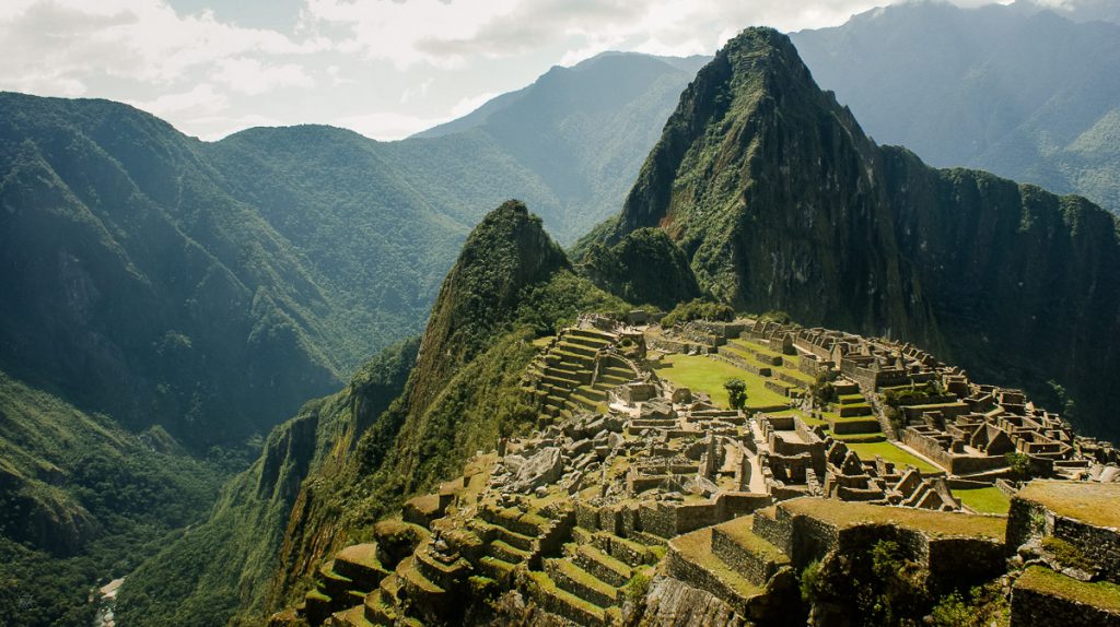 View over the machu picchu in Peru taken by Milie Del