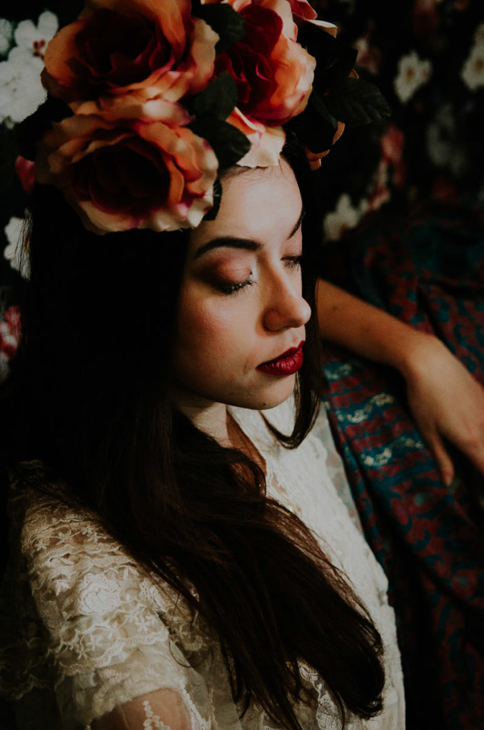 portrait editorial mode inspiration frida kahlo