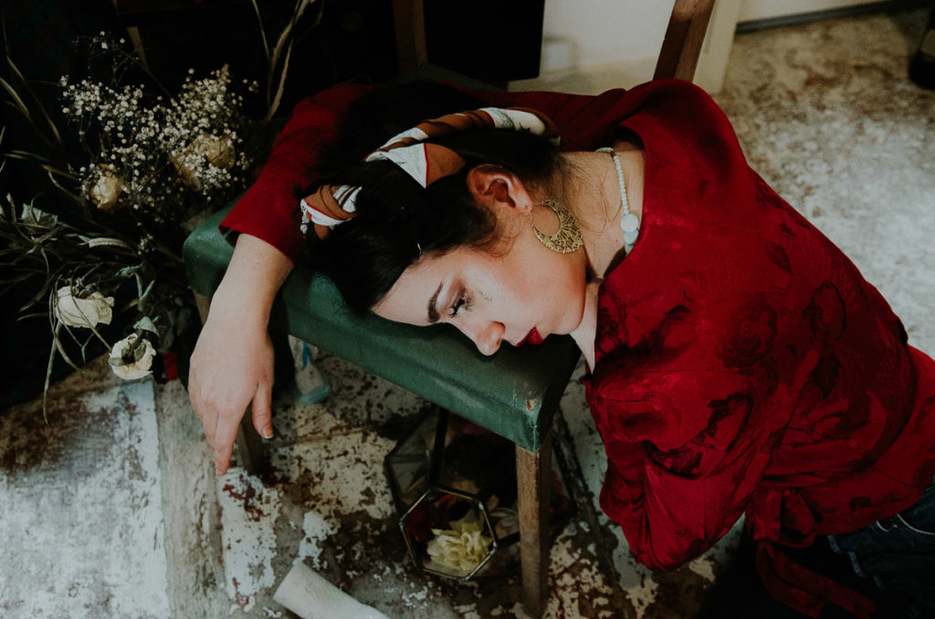 Portrait Julia inspiration frida kahlo Montpellier