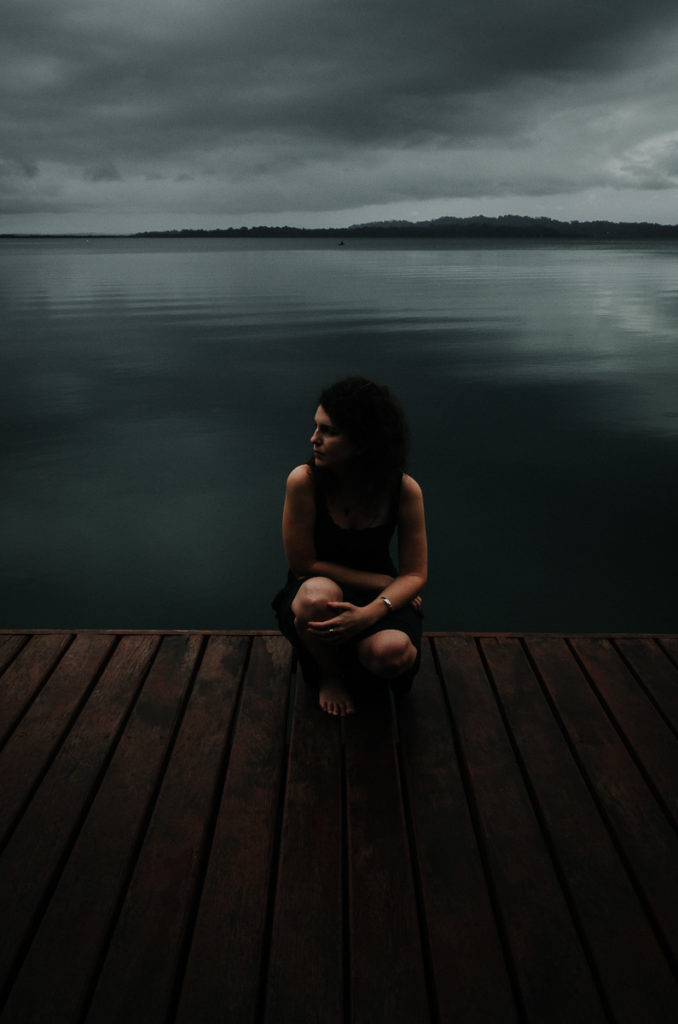 milie del photographe ponton lagune bocas del toro