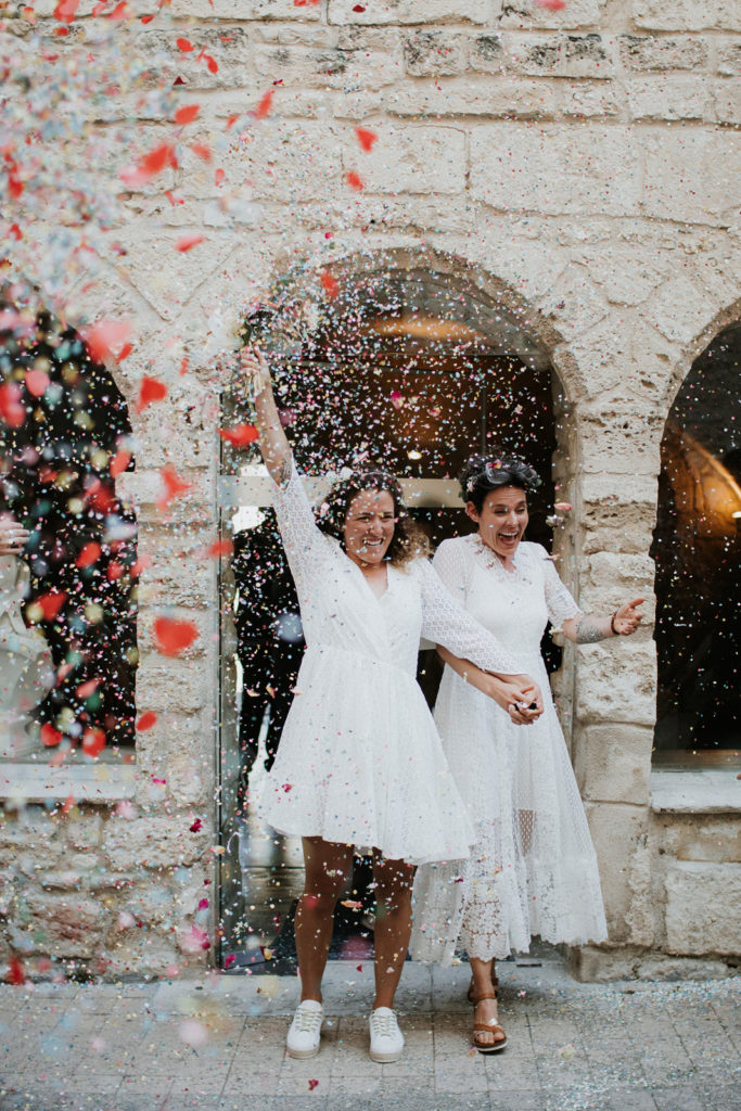 Wedding day in Montpellier Grammont boheme brides