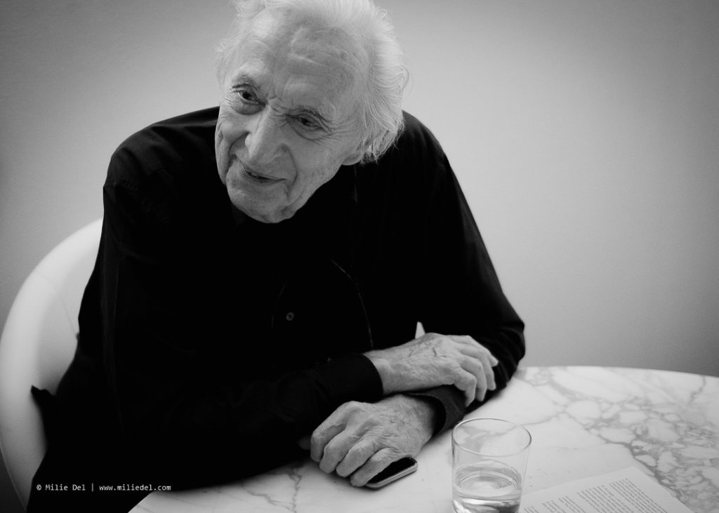Portraits Pierre Soulages Monopol Magazin Milie Del Photographer