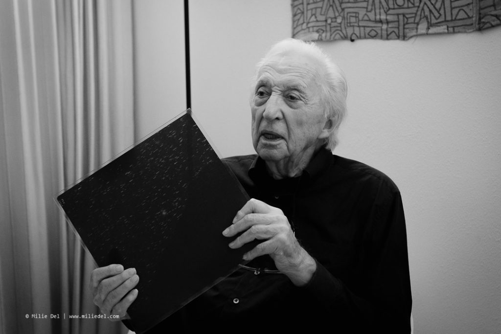 Monopol Magazin Pierre Soulages portrait Sète by Milie Del Photographer