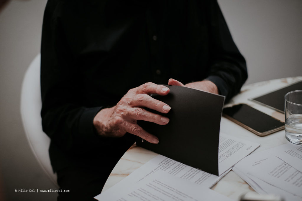 Portraits maison Sète Pierre Soulages  Monopol Magazin by Milie Del Photographer