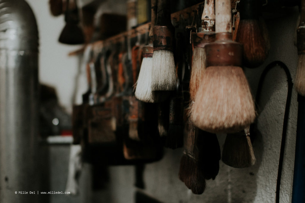 Atelier artiste Pierre Soulages Sète Monopol Magazin Milie Del 