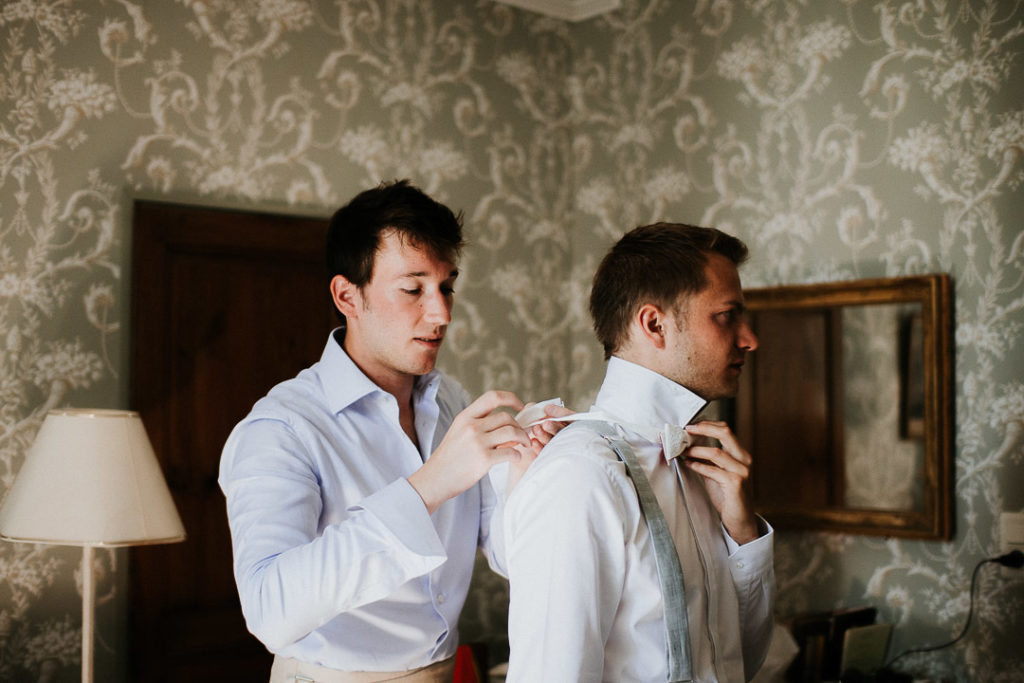 best men soft light groom prep