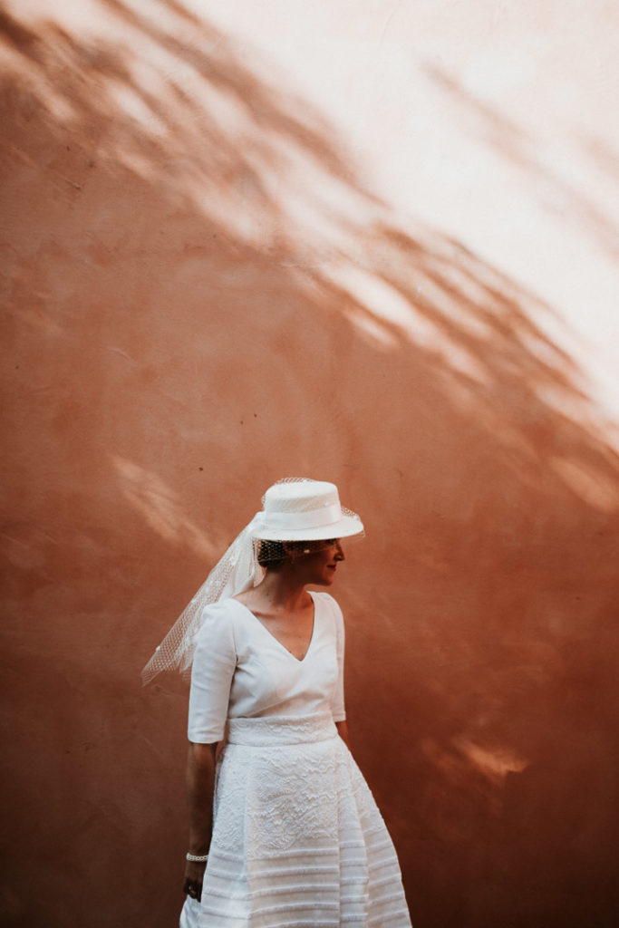 Bride's family at Pont-Saint-Esprit church Wedding 