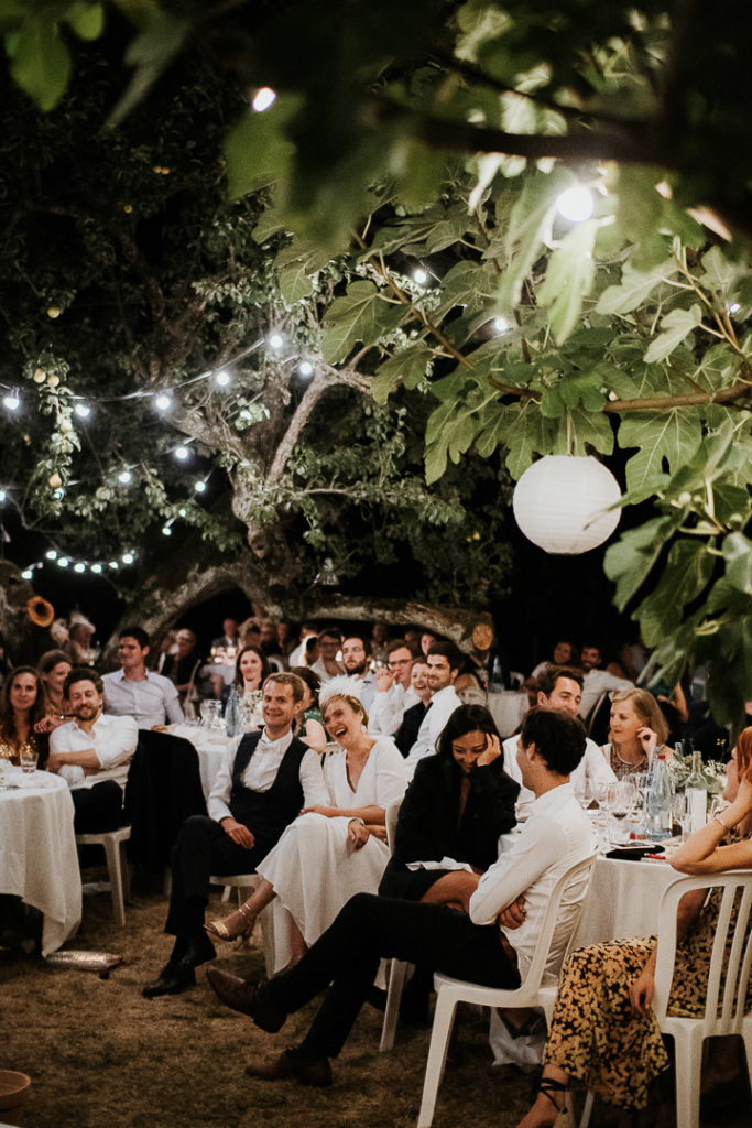 Wedding Speeches under the fig trees 