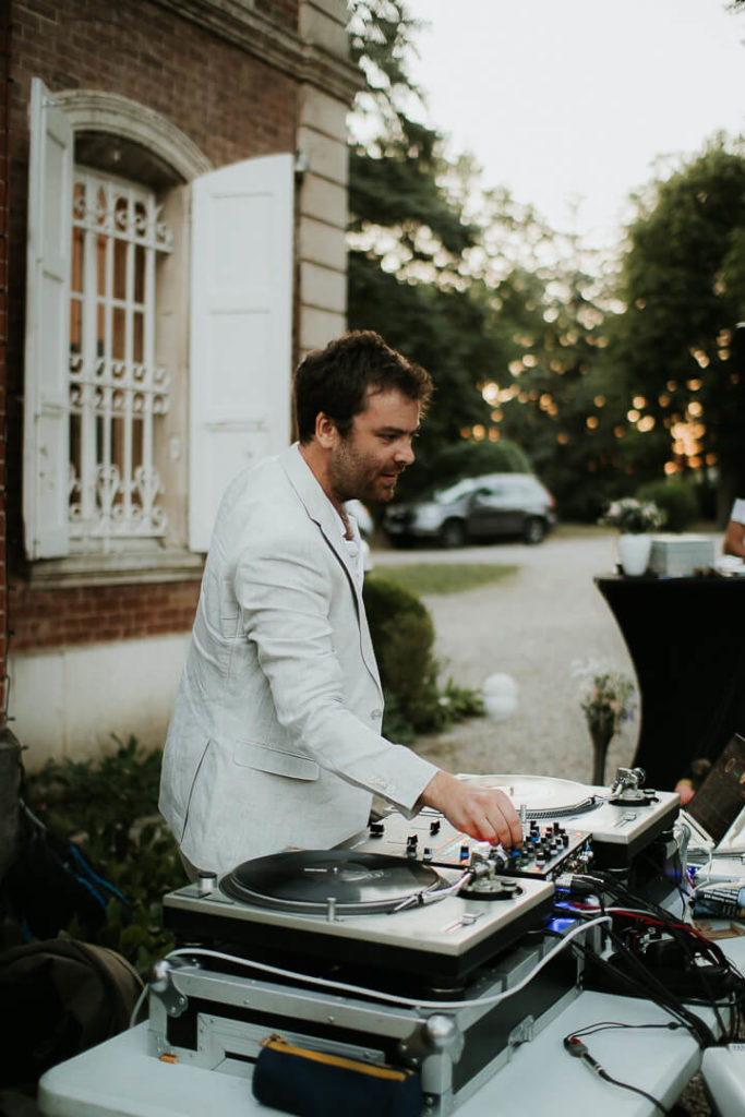 Nikitch DJ at friend wedding Milie Del