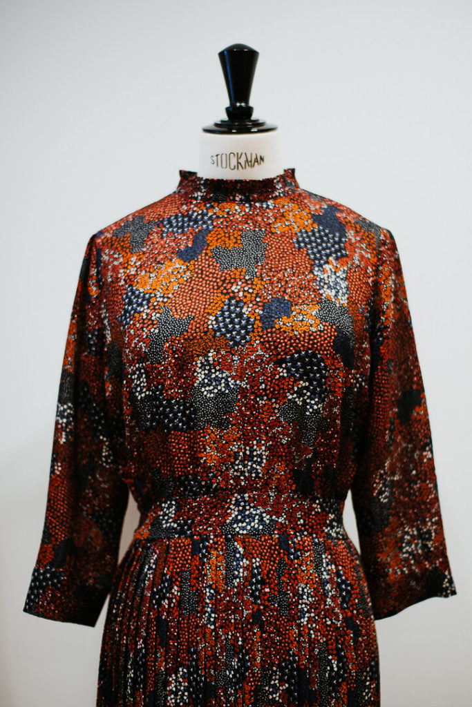 robe aux couleur de l'automne sessun milie del