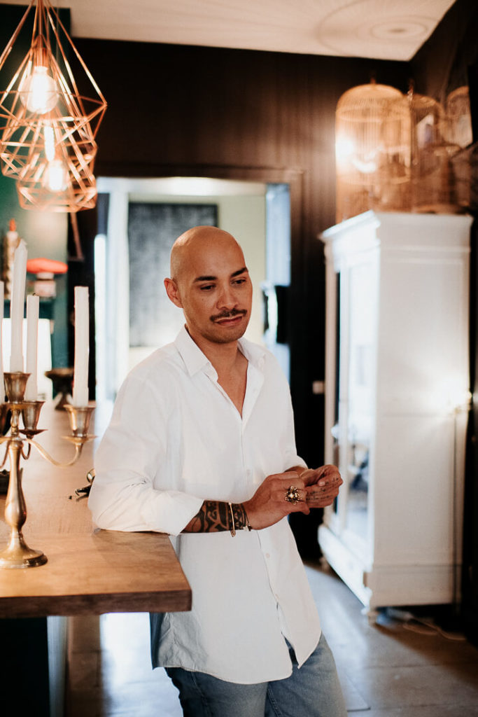 Christian Collot décorateur d'intérieur portrait montpellier