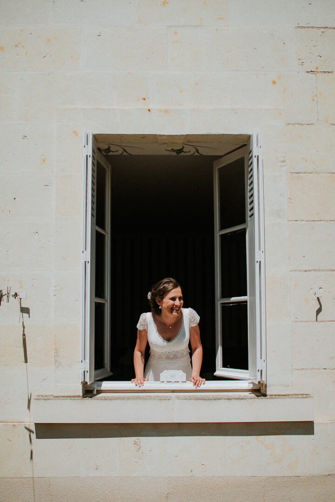 mariée bride touraine wedding france milie del photographer