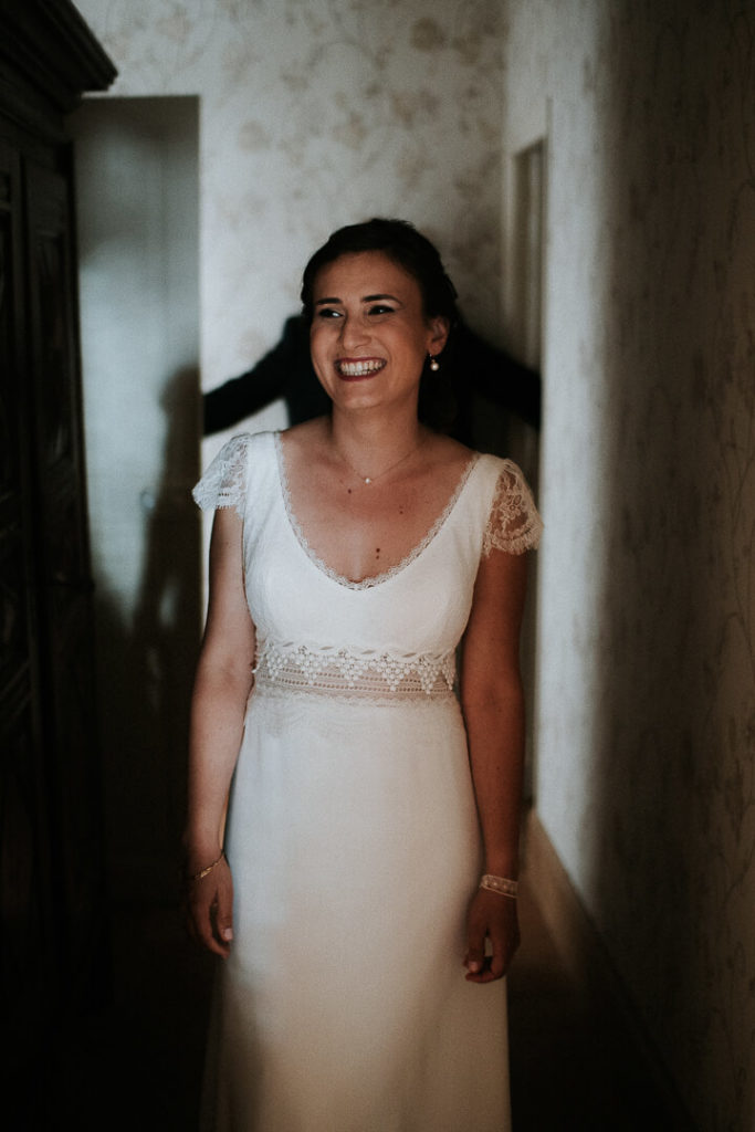 mariée bride touraine wedding france milie del photographer