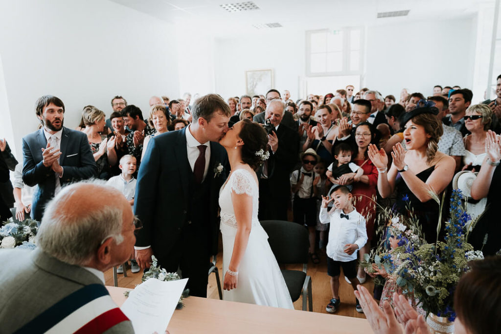 cérémonie mariage mairie en touraine france photographe mariage
