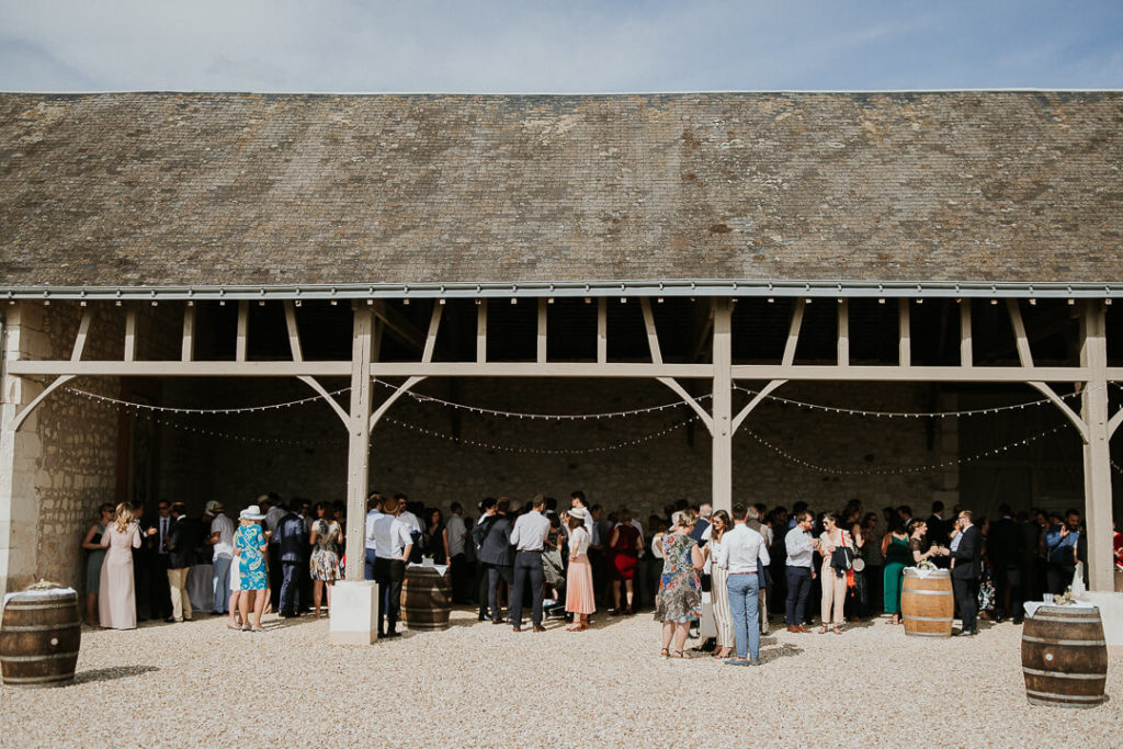 domaine de la volière bride and groom wedding in touraine france