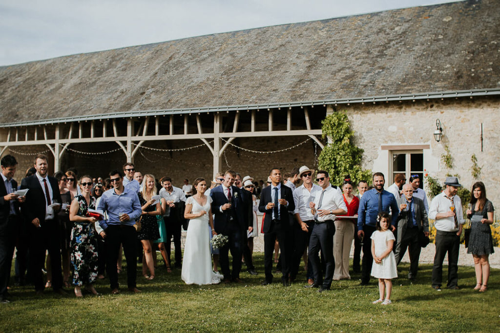 domaine de la volière bride and groom wedding in touraine france