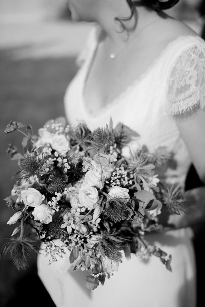 domaine de la volière bride wedding dress in touraine france