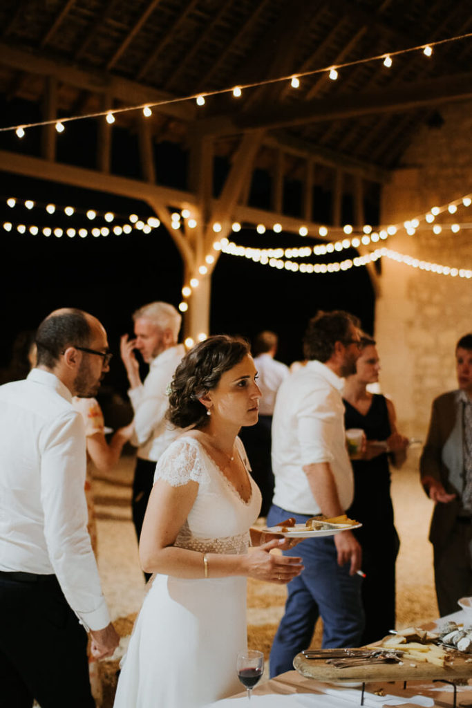 bride and dessert wedding night touraine wedding