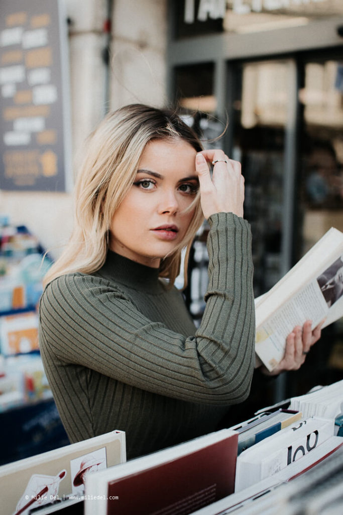 Fashion shoot with Romy in montpellier for NA-KD by Milie Del Photographer