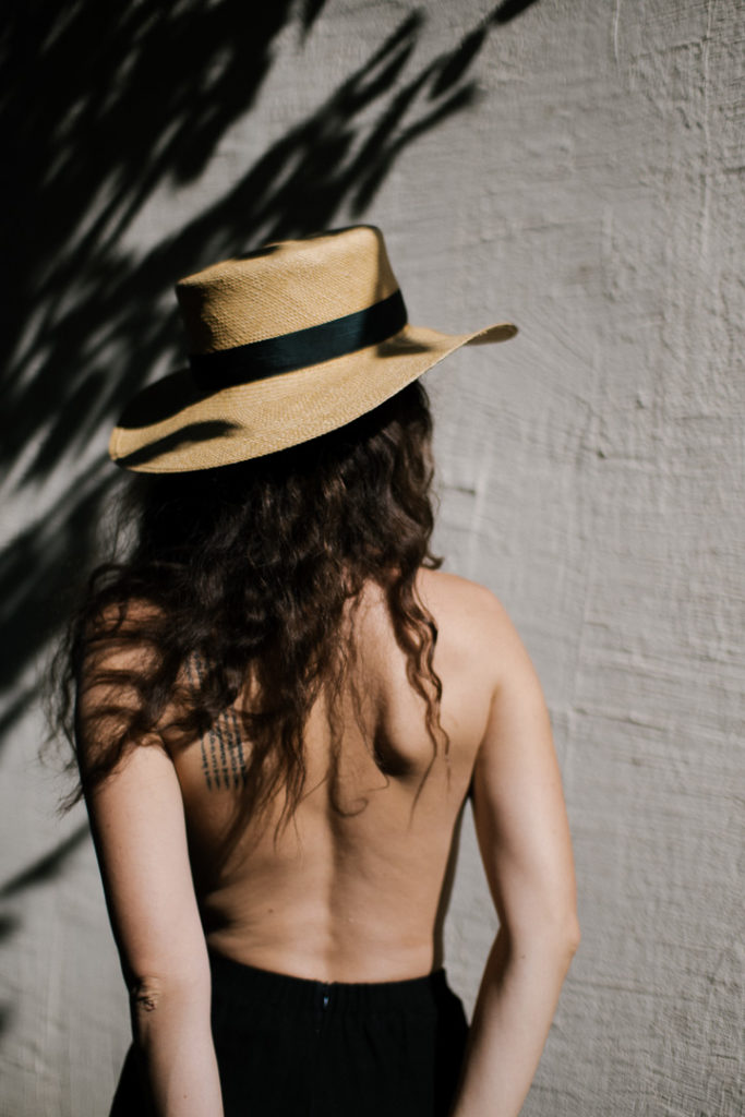 girl naked skin summer vibes editorial photography