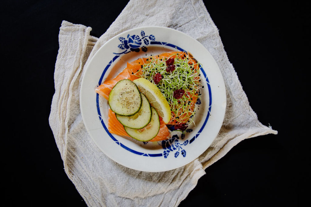 Le Shelter restaurant Scandinave à Montpellier Smørrebrød saumon poisson