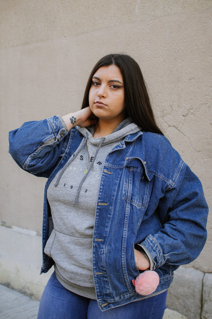 blue jeans girl Documentary Portrait Photography sète