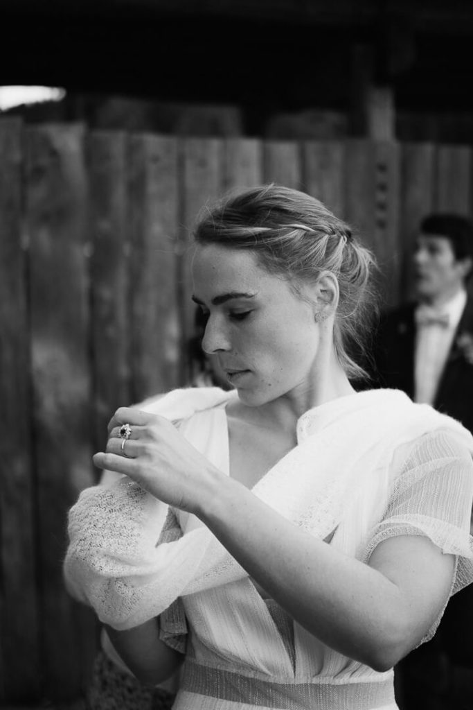 black and white photographs of the bride amarildine dress