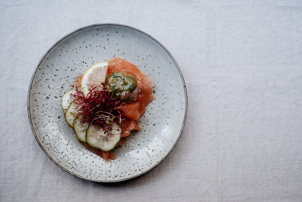 le shelter salmon smorrebrod copenhagen