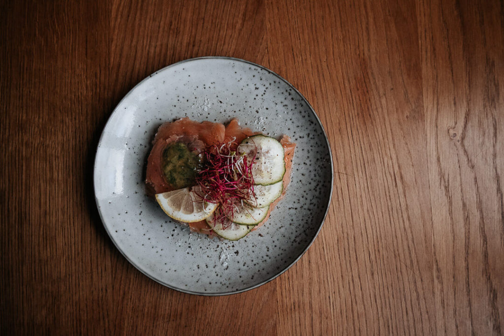 le shelter salmon smorrebrod danish food