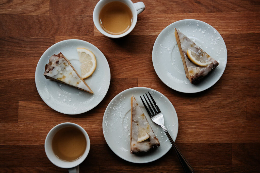 Citronmåne lemon cake danish food dessert montpellier