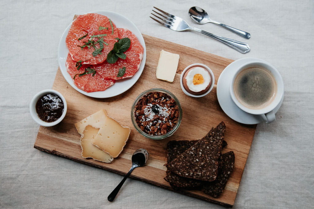 breakfast at le shelter morning coffee montpellier