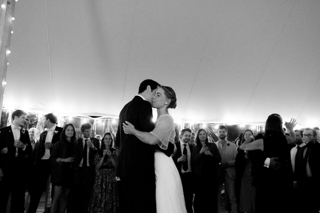 couple dancing at their wedding night
