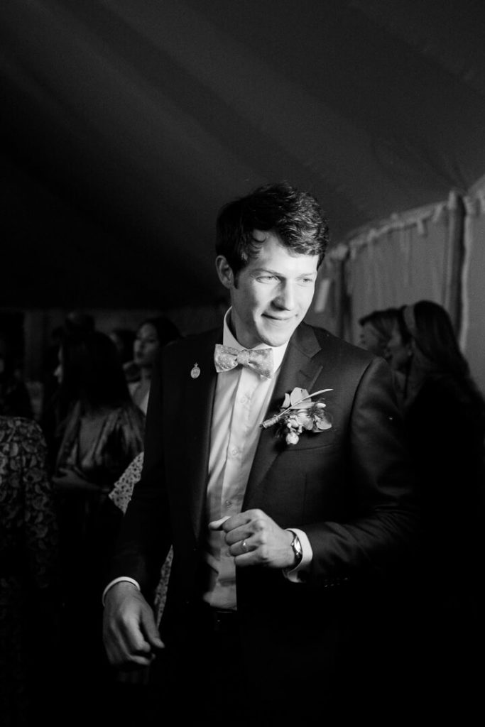 groom wedding dancing night