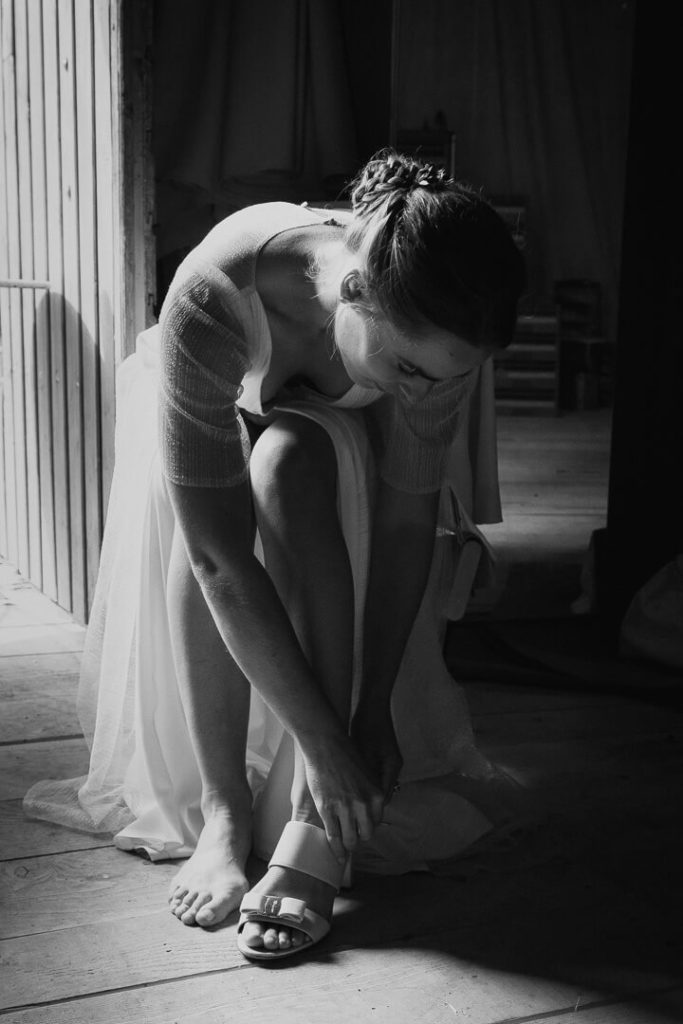 bride getting ready auvergne photographer