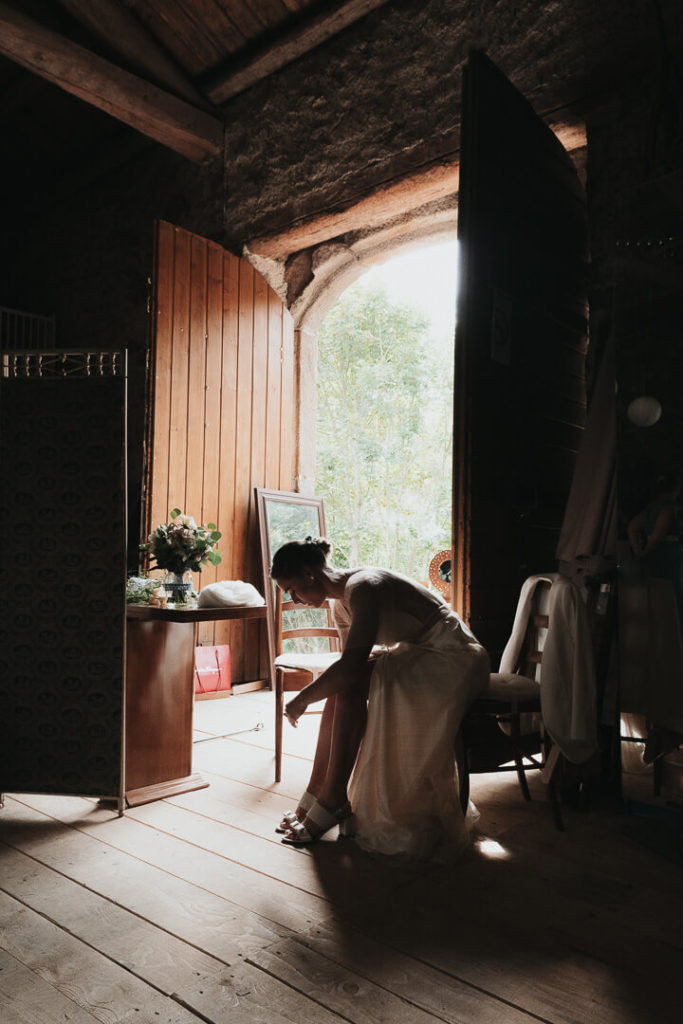 bride getting ready milie del photographer