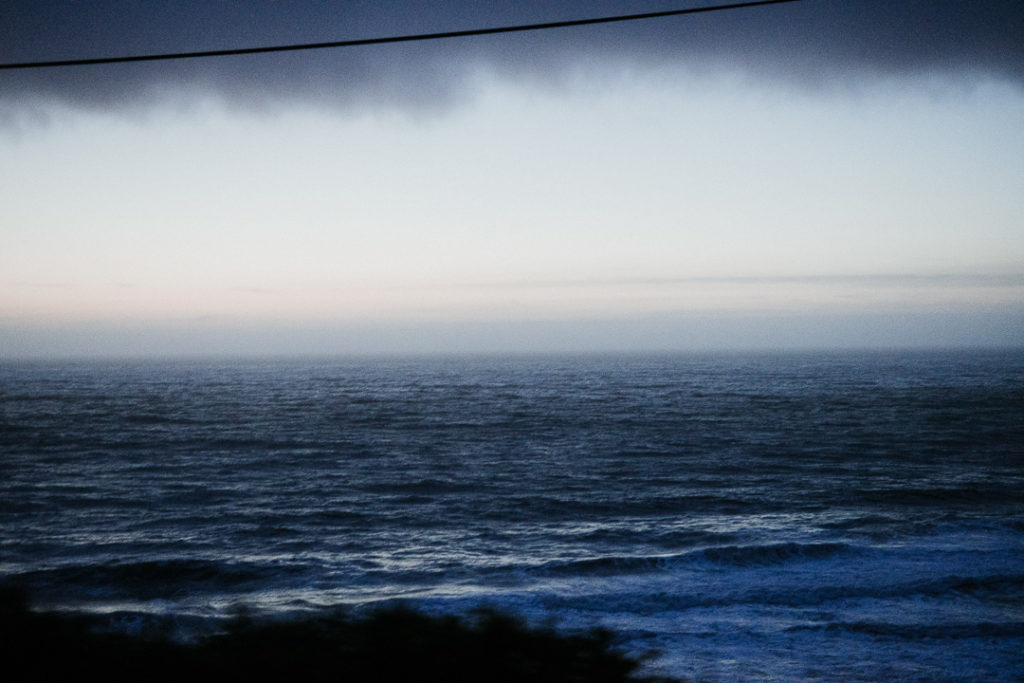 pacific ocean view at blue hour miliedel photography