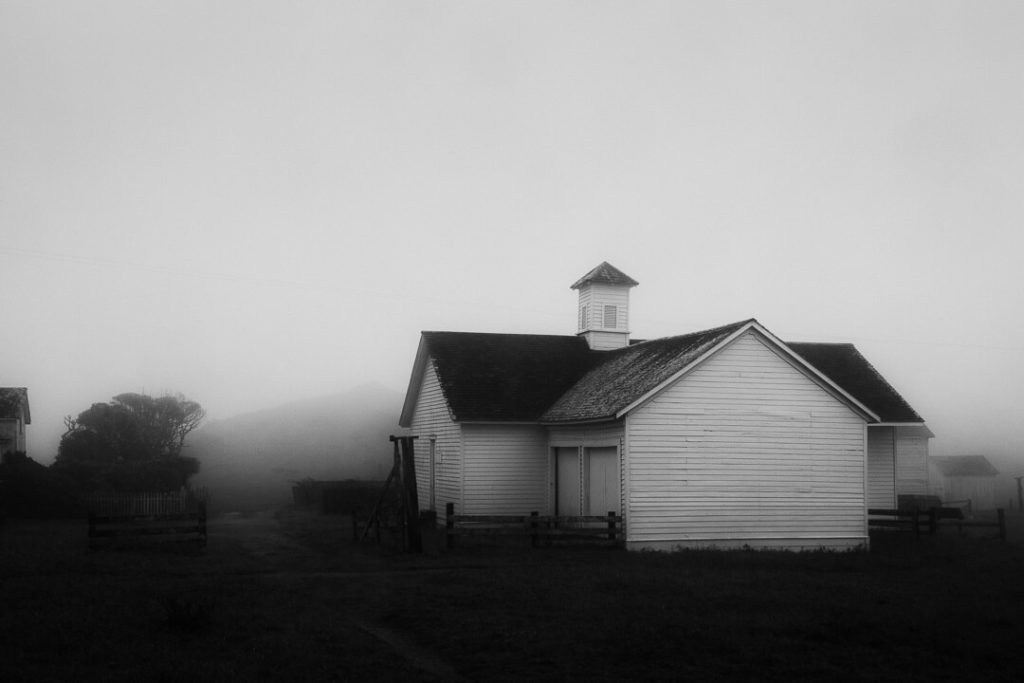 Old Church at Pierce Point Ranch Point Reyes National Seashore