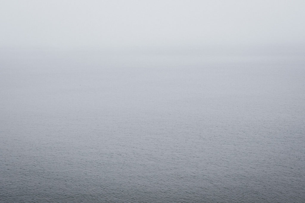Ocean at Chimney Rock on Point Reyes in Inverness, California