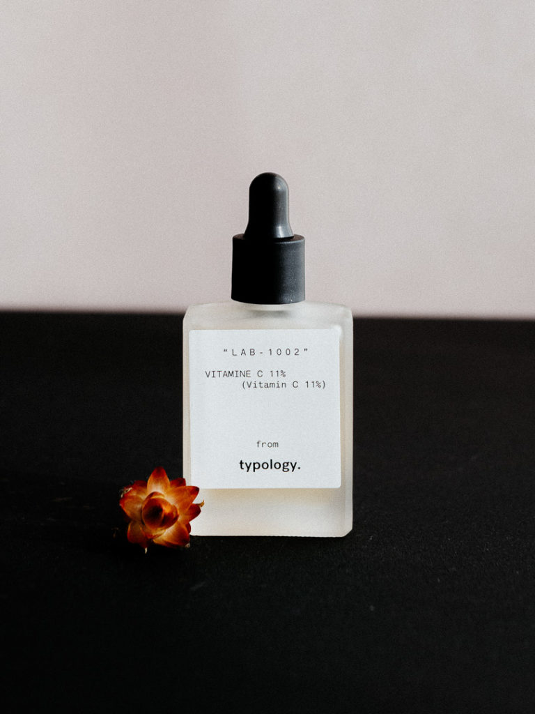 cafeine flowers typology miliedel brand photographer