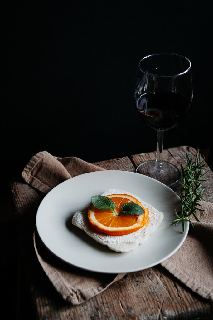 tartine à l'orange table vintage miliedel