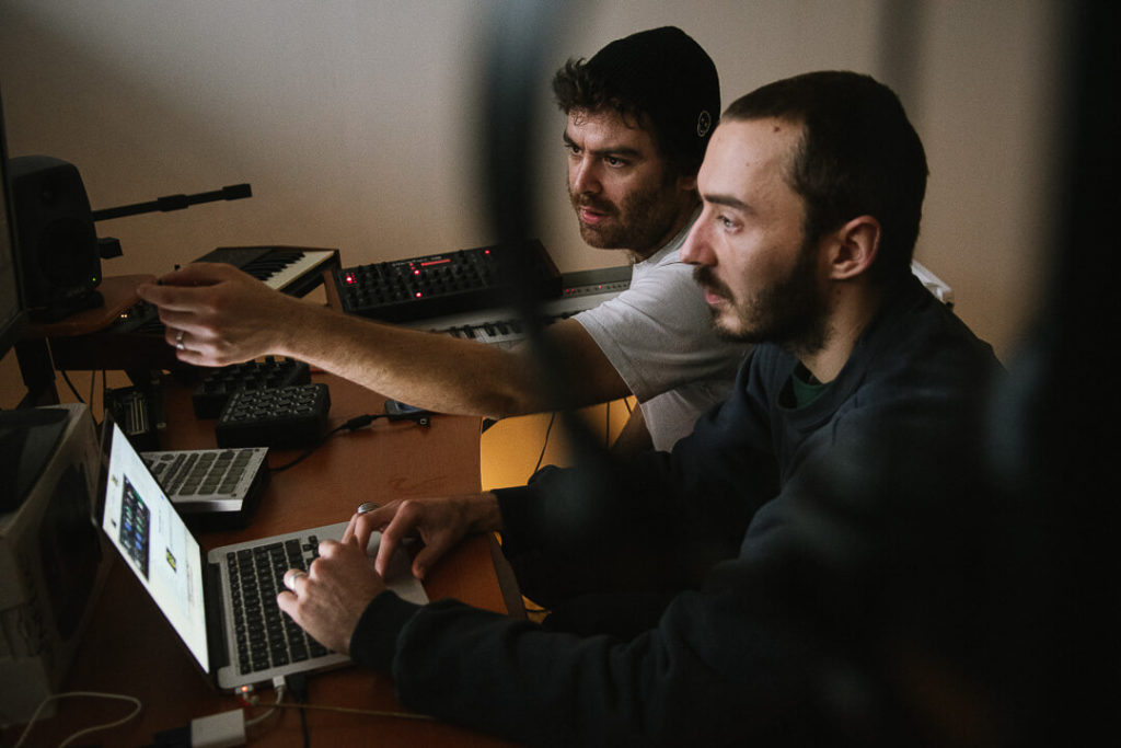 Nikitch and Kuna Maze in studio la Ba'jart in grenoble by Milie Del