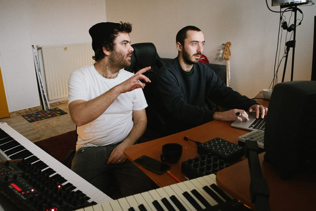 Nikitch and Kuna Maze in studio la Ba'jart in grenoble