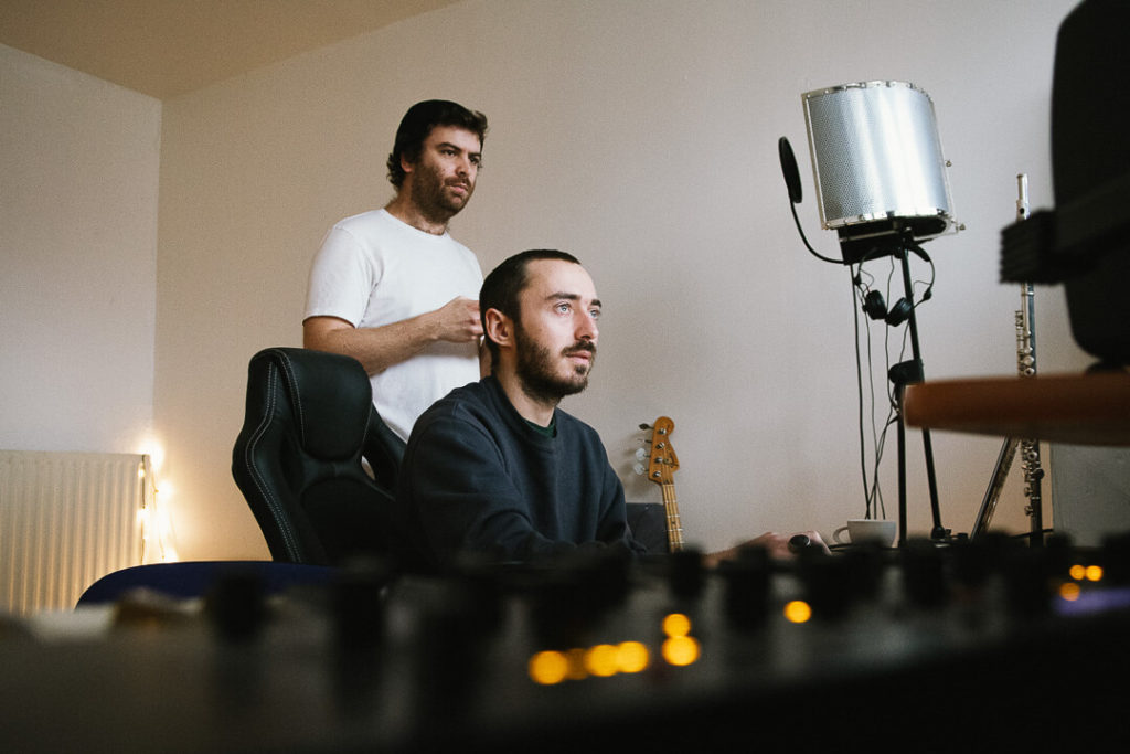 Nikitch and Kuna Maze in studio la Ba'jart in grenoble by Milie Del