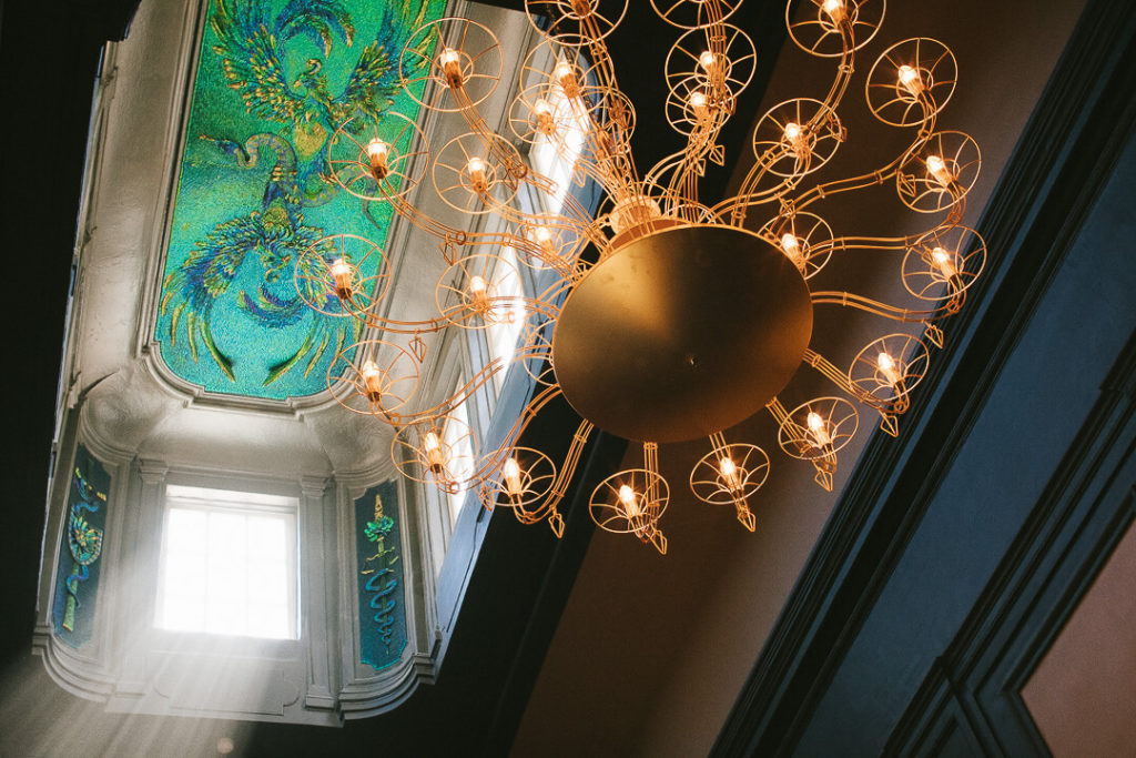 Plafond monumental œuvre Hotel Richer de Belleval  