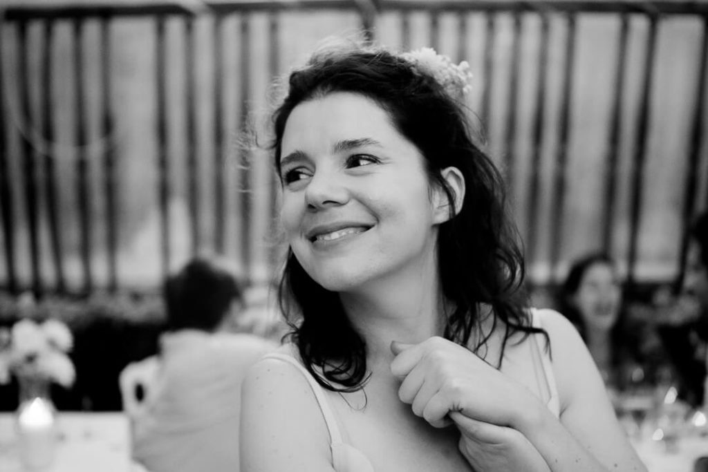 portrait during reception Château de Sully 