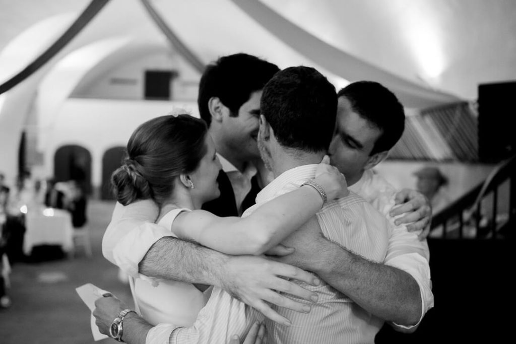 speeches during reception Château de Sully 