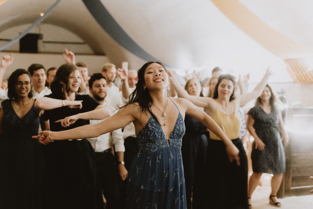 Dancing fairy tale wedding day