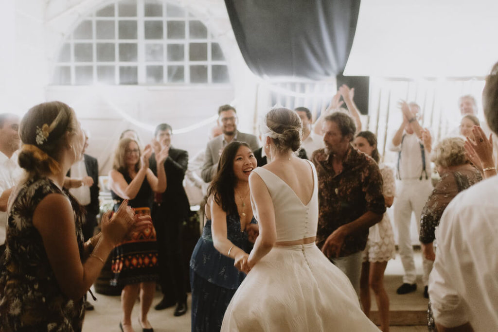 Dancing fairy tale wedding day