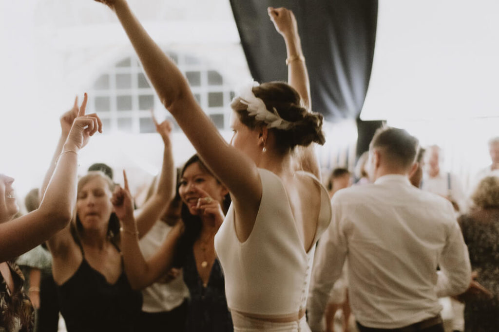 Dancing fairy tale wedding day